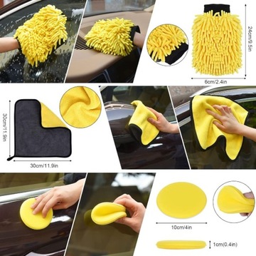 НАБОР ДЛЯ ЧИСТКИ АВТОМОБИЛЯ ЩЕТКИ BAG PADS 22EL XL