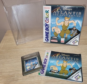 ATLANTIS THE LOST EMPIRE - GAME BOY COLOR GBC KOMPLET +PROTEKTOR