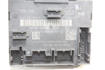 5Q0959593D JINÉ MODUL 2.0 TFSI QUATRO 169 2015 AUDI TT (FV3)