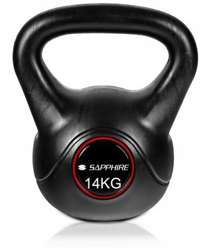 Hantel KETTLEBELL Sapphire 12KG kula ODWAŻNIK kettle HANTLA do ćwiczeń