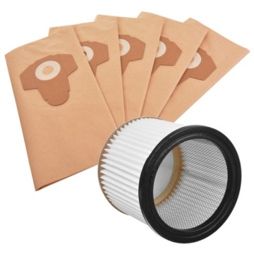 Worki 5x + FILTR do DEXTER POWER 1500W 20L 30L