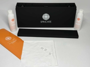 SPINCARE Набор для чистки виниловых пластинок Подставка/Флюид для сушки