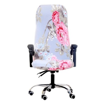 Чехол на компьютерное кресло с принтом