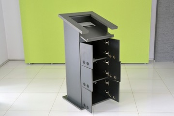 Стильная кафедра К3, металлический каркас, 60х60х115см.