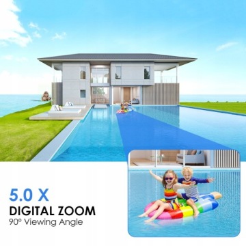 НАРУЖНАЯ ВРАЩАЮЩАЯСЯ КАМЕРА WiFi 5x ZOOM 8MPx 4K