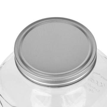 Стеклянная БАНКА С КРАНОМ для воды, большая емкость, ЛИМОНАДНАЯ БАНКА 4л Griffo