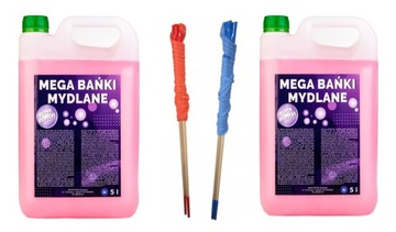 Płyn do dużych baniek mydlanych 10 L. + 2GRATISY