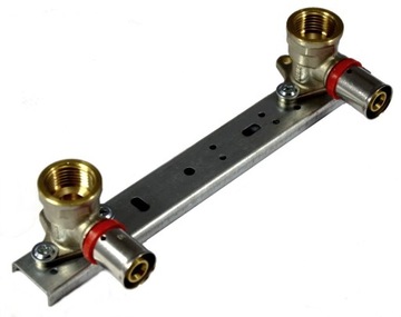 LISTWA Z KOLANAMI 16x 1/2 PEX POD BATERIĘ 150 MM