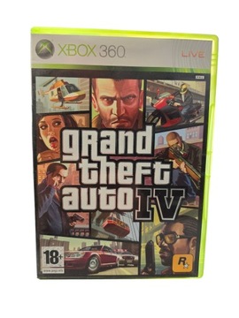 GTA Grand Theft Auto IV 4 Microsoft Xbox 360 9000