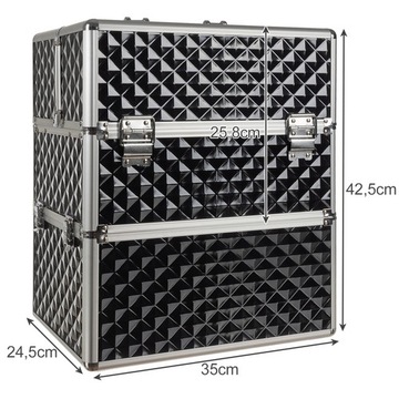 Косметический футляр для лампы Чемодан Лак для ногтей Cosmetics XL Большой 3D-футляр