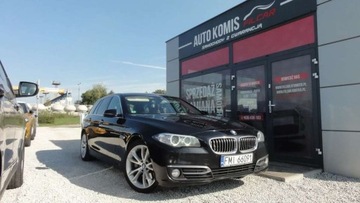 BMW Seria 5 F10-F11 Touring Facelifting 530d 258KM 2015 BMW Seria 5 Luxury SERWIS TYLKO ASO BMW 100 Be...