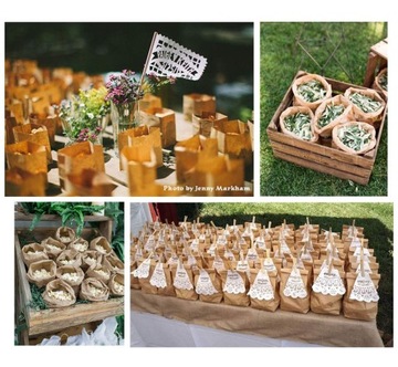 Пакет из крафт-бумаги около 100 штук.