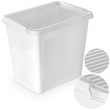 POJEMNIK PLASTIKOWY PUDEŁKO Z POKRYWĄ DO PRZECHOWYWANIA BOX PUDŁO 19L