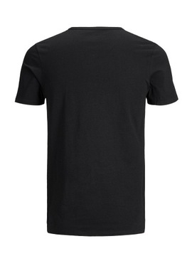 Jack&Jones Komplet 2 t-shirtów Basic 12133914 Czarny Slim Fit