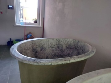 Вставка для ванны, садовая бочка для сауны, русская тыква.