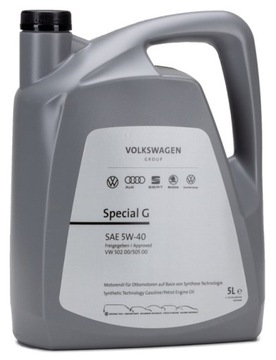 OLEJ SILNIKOWY VAG ORYGINALNY 5W-40 G - 5L OE VW