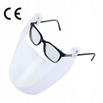 Nosisz OKULARY ? mini PRZYŁBICA MASECZKI 2szt. CE