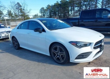 Mercedes CLA C118/X118 Coupe 2.0 250 224KM 2021 Mercedes-Benz CLA MERCEDES-BENZ CLA 250 4MATIC 2.0 Benzyna 224KM