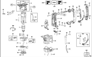 DEWALT 1006592-01 ВЕНТИЛЯТОР ДЛЯ D25601K