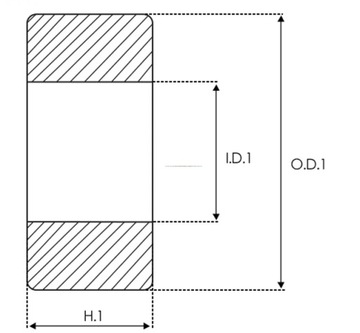 Подшипник генератора NTN 8x23x14 808A05LH1 SC8AD5LHI