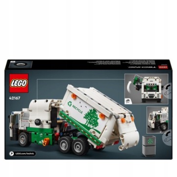 LEGO Technic Электрический мусоровоз Mack LR 42167