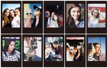 Картриджи FujiFilm Instax Mini Black Frame