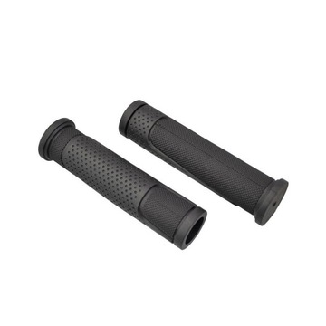 Chwyt rączki kierownicy rowerowy gumowy 125mm czarny do roweru