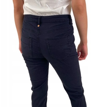 Spodnie DIESEL damskie jeansy slim granatowe W25