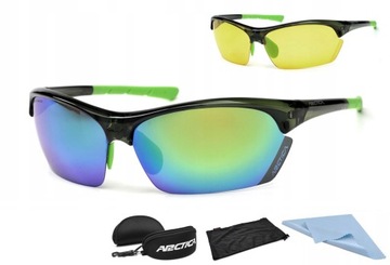 Okulary PRZECIWSŁONECZNE ARCTICA S-312 POLARYZACJA na ROWER + SZKŁA