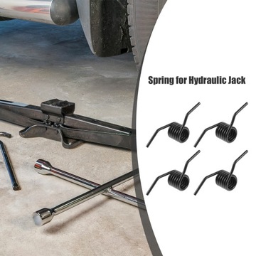 Прочный подпружиненный домкрат с принадлежностями