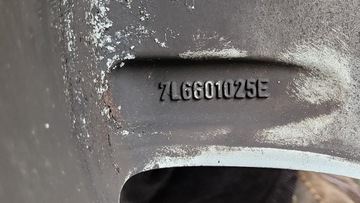 KOLA RÁFKY HLINÍK 17 ET55 7L6601025E VW TOUAREG VÍČKA