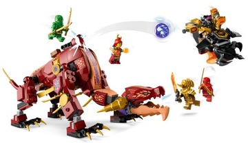 LEGO Ninjago Lawowy smok zmieniający się w falę ognia 71793