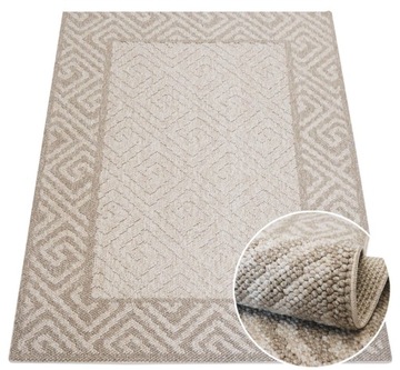 DYWAN BOHO DO SALONU NOWOCZESNY SYPIALNI MIĘKKI WŁOS GRUBY MODNY 60X100