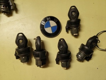 BMW E46 WKŁADKA STACYJKI KLUCZYK STACYJKA CZYTNIK IMMOBILAIZERA KOMPLET