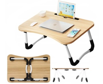 Stolik Pod Laptopa Tablet Do Łóżka Duży Składany