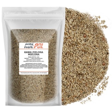 KAWA ZIELONA MIELONA 1kg Naturalna odchudzanie