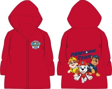 ПЛАЩ PAW PATROL КРАСНЫЙ 122/128 D090A
