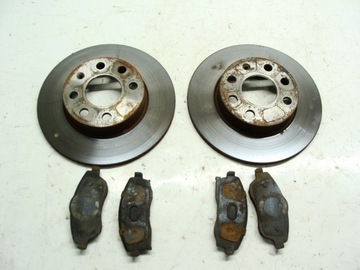 OPEL CORSA C TARCZA HAMULCOWA 240mm KLOCKI KPL