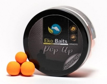 Kulki Eko Baits Pop Up Mandarynka 12/15mm (100ml)