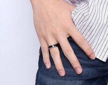 ОБРУЧАЛЬНОЕ КОЛЬЦО из вольфрама WOLFRING EU22 US10