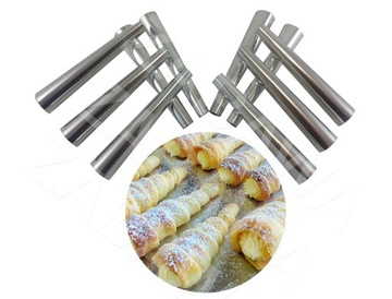 Формы для кремовых трубочек, ТРУБКИ 12см XXL, 10 шт.