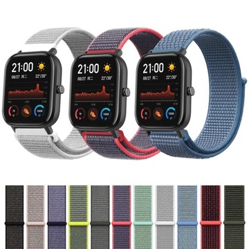 РЕМЕНЬ ДЛЯ XIAOMI AMAZFIT BIP S U/POP/GTS 2 3 4 2E MINI / GTR 42MM NEO MIBRO