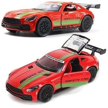 Samochód Mercedes Benz Metalowy Na Napęd Światła Przednie Dźwięk 1:36