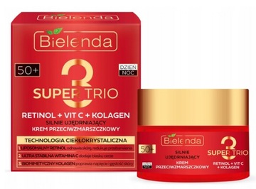 BIELENDA SUPER TRIO KREM SILNIE UJĘDRNIAJĄCY 50+