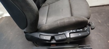 Спортивные сиденья из алькантары для BMW E46 Coupe