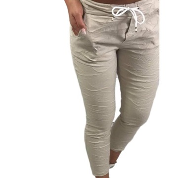 Spodnie gnieciuchy plus size kolory 3XL, 4XL, 5XL