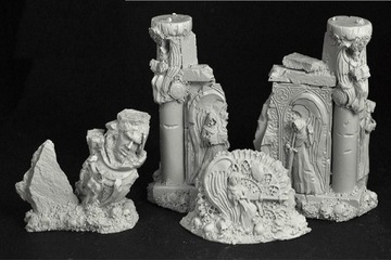 Scibor TEAT0002 RESIN Angels Temple Ruins Terrain
