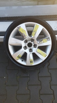 KOŁO ZAPASOWE DOJAZDOWE ZAPAS 5X112 DOJAZDÓWKA 205/60 R17 AUDI