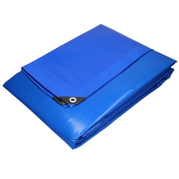 Plandeka z oczkami, 3x5 m 180g/m², niebieska,