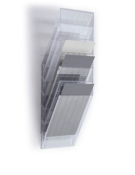 Durable Zestaw 6 poj.Flexiboxx A4 Przezroczysty